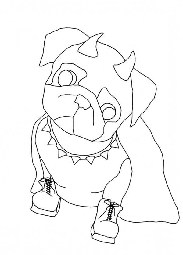 600x836 Pug Dog Coloring Pages 341768