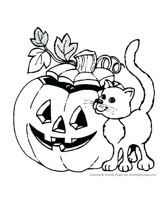 670x820 Pumpkin Coloring Page