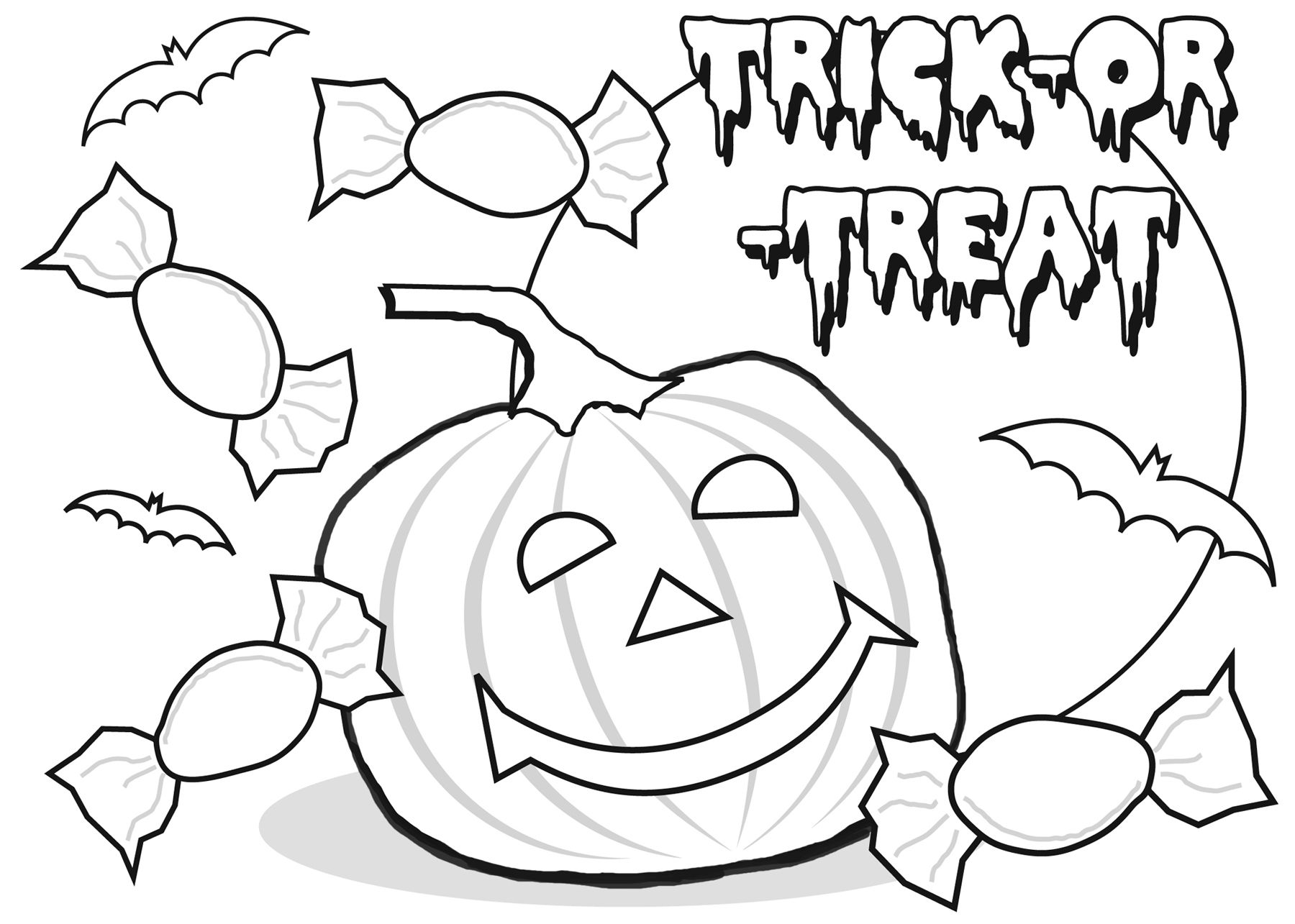 1800x1285 Coloring Pages Halloween Free Pumpkinsable For Preschoolers