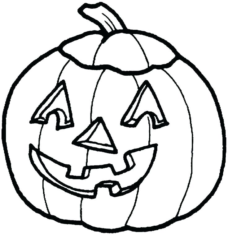 736x758 Pumpkin Coloring Pages For Preschool Pumpkin Coloring Pages