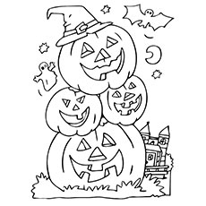 230x230 Top 25 Free Printable Pumpkin Coloring Pages Online