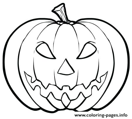 450x404 Pumpkin Faces Coloring Pages Pumpkin Coloring Pages Free