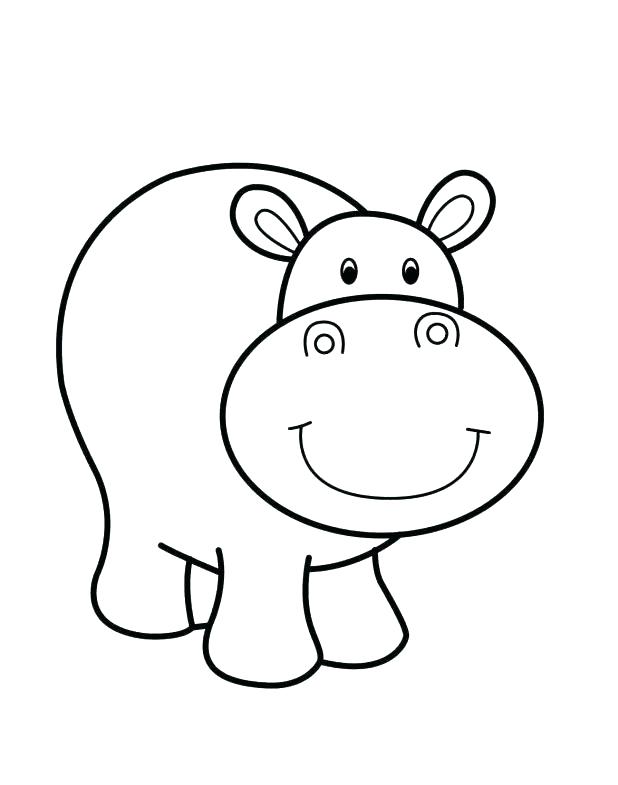 618x785 Faces To Color Pumpkin Faces Coloring Pages Hippopotamus Coloring