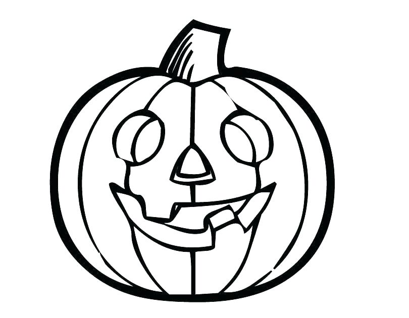 810x630 Printable Pumpkin Outline Coloring Pumpkin Templates Blank Pumpkin