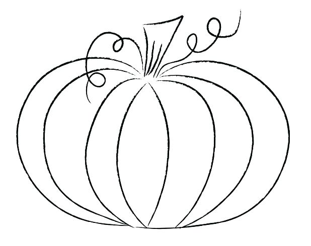 618x490 Pumpkin Picture To Color