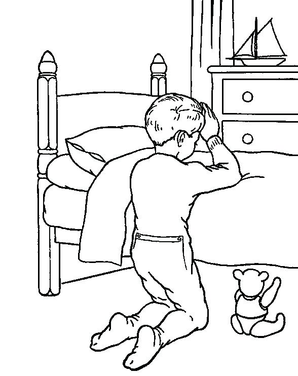 588x742 Children Praying Coloring Page Prayer Coloring Pages Praying Child