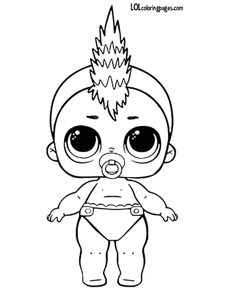 Lil Punk Boi Coloring Page Lol Surprise Doll Coloring Pages 750x980 Lil Punk Boi Coloring Page Lol Surprise Doll Coloring Pages