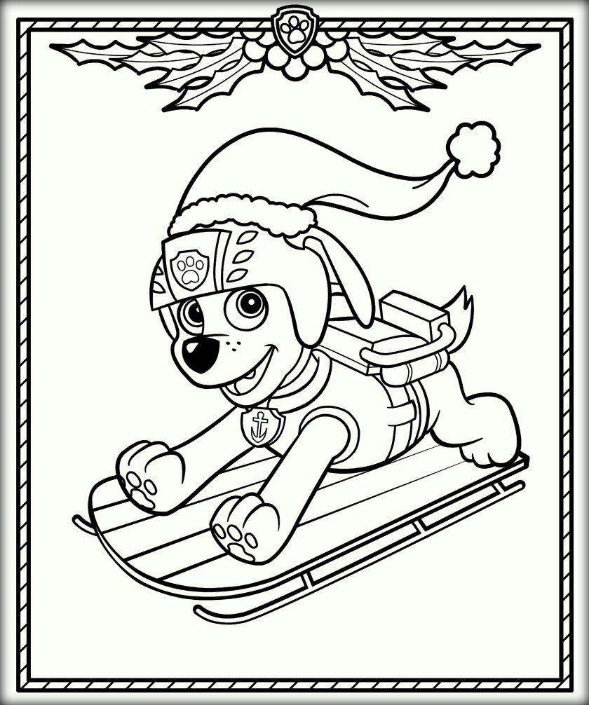 840x1006 Paw Patrol Printable Coloring Pages