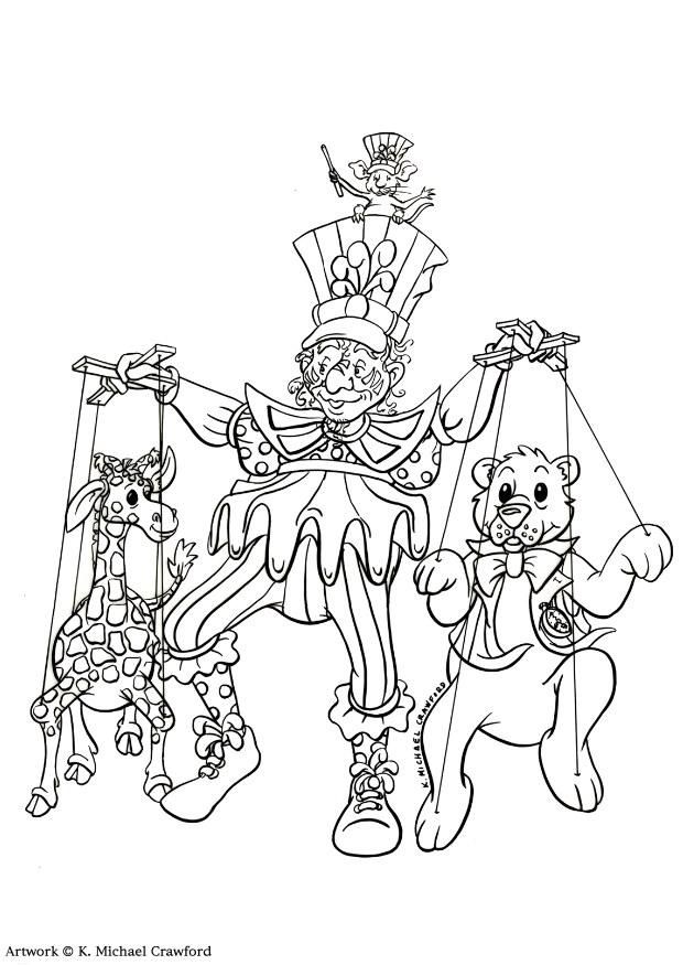 620x875 Theater Coloring Pages Coloring Page Puppet Show Dl7350.jpg