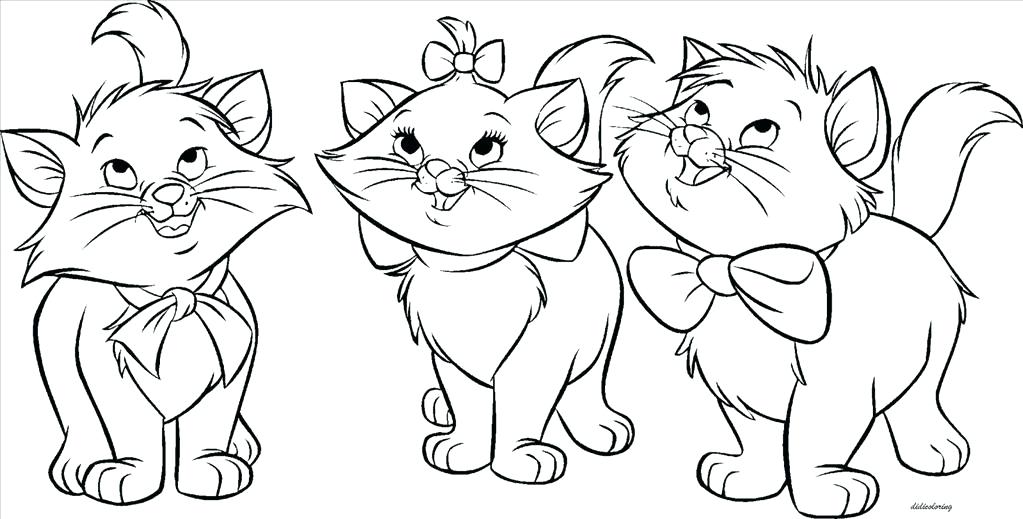 1023x519 Printable Kitten Coloring Pages Cute Kitten Coloring Pages Cute