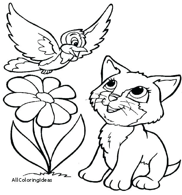 618x662 Coloring Pages Of Puppies Puppy Coloring In Kittens And Puppies