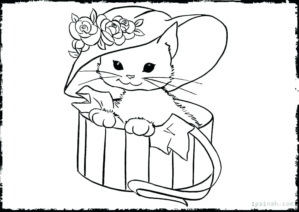 Kitten And Puppy Coloring Pages Cute Kittens Coloring Pages Baby 1024x728 Kitten And Puppy Coloring Pages Cute Kittens Coloring Pages Baby