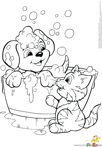 Free Puppy And Kitten Coloring Pages Medium Size Of Coloring Pages 349x500 Free Puppy And Kitten Coloring Pages Medium Size Of Coloring Pages