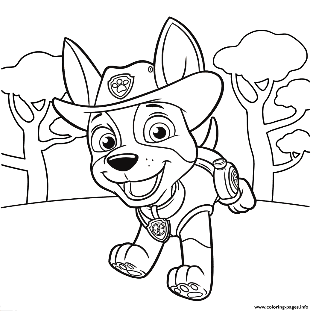 Paw Patrol Coloring Pages For Kids Puppy Free Printable Cartoons 1046x1038 Paw Patrol Coloring Pages For Kids Puppy Free Printable Cartoons
