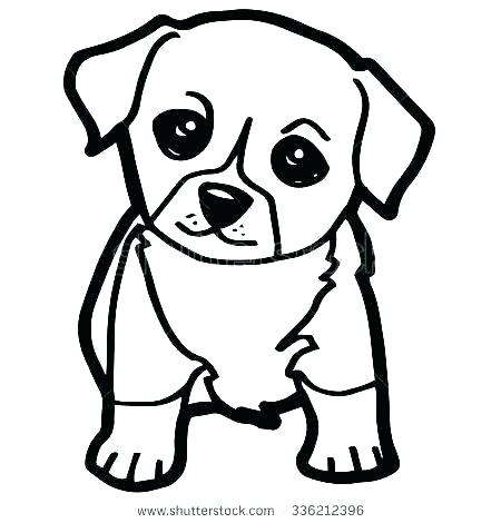 Coloring Cute Puppy Coloring Page 450x470 Coloring Cute Puppy Coloring Page