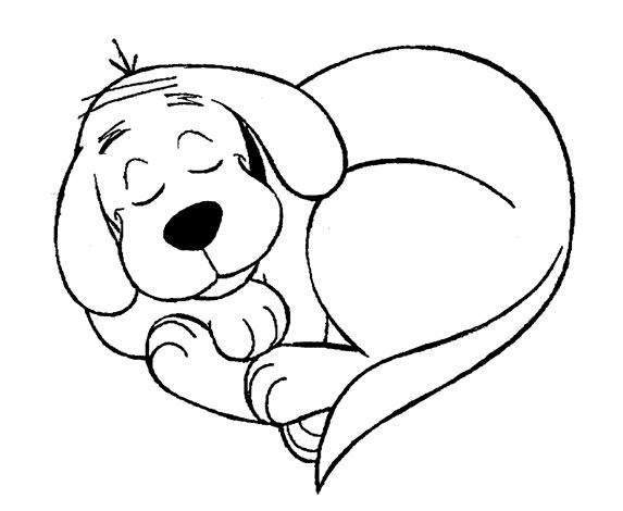 Puppy Clifford Coloring Pages