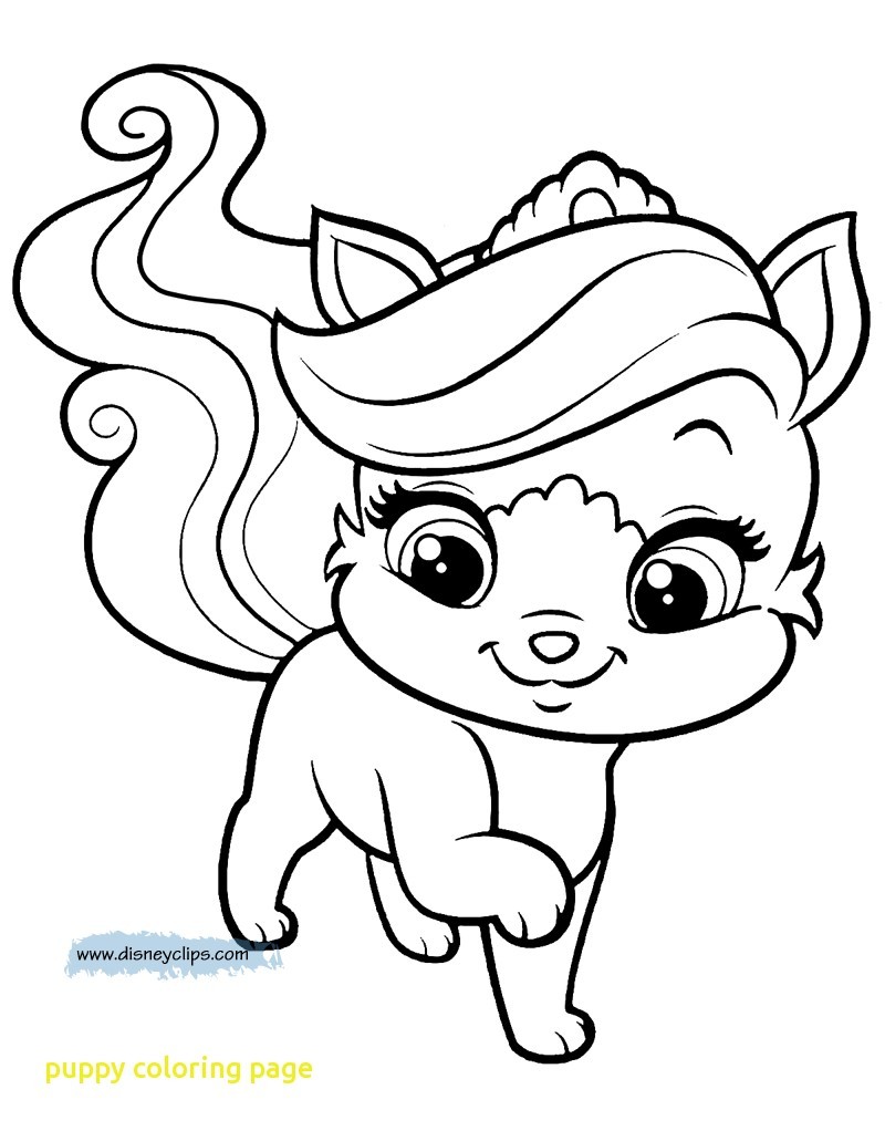 Anime Puppy Coloring Pages at Free printable