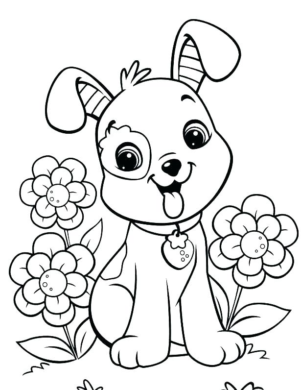Puppy And Kitty Coloring Pages Adult Coloring Pages Puppies 615x796 Puppy And Kitty Coloring Pages Adult Coloring Pages Puppies