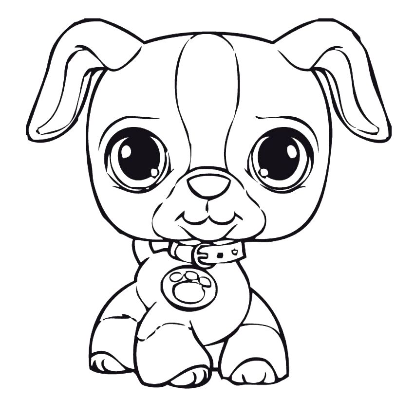 850x855 Best Puppy Coloring Pages Printable Free 1317 Printable