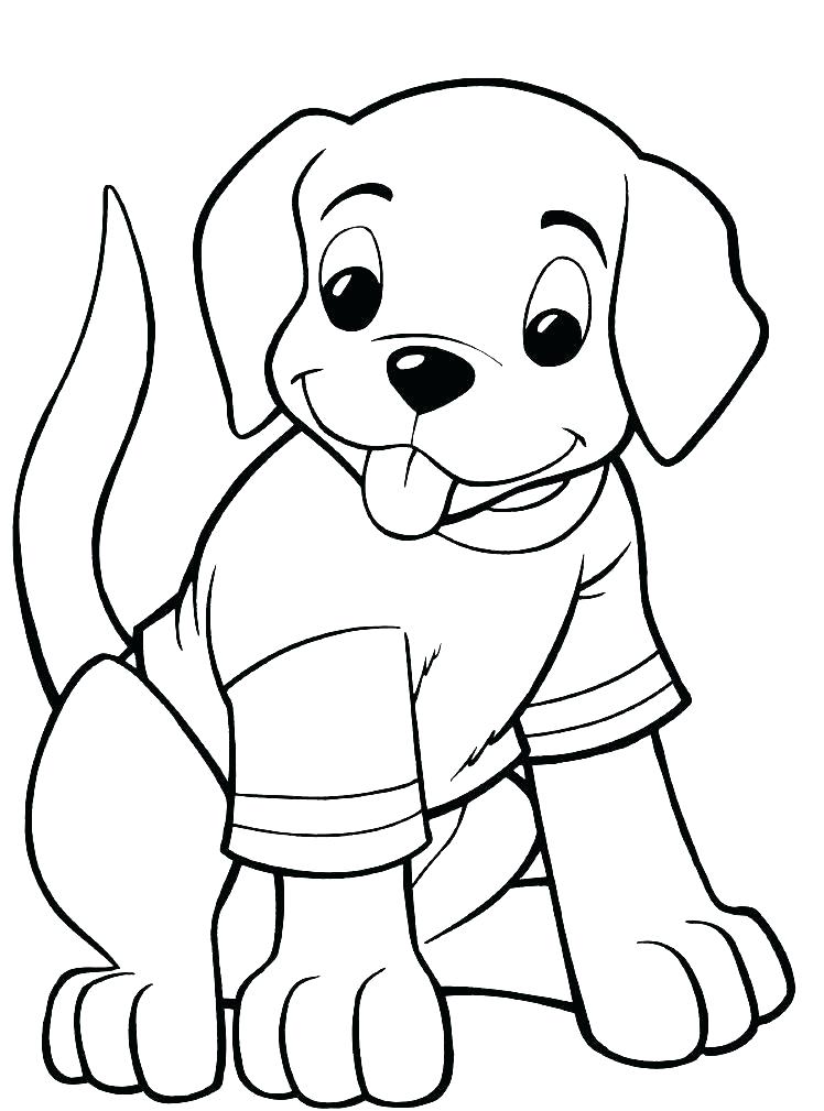 748x1009 Coloring Pages Of Puppies Puppy Coloring Pages Printable Free