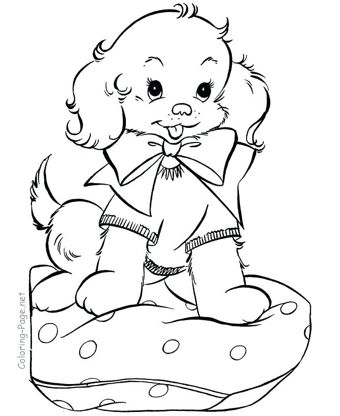 670x820 Puppy Color Pages Pictures Of Puppies To Color Puppy Coloring Page