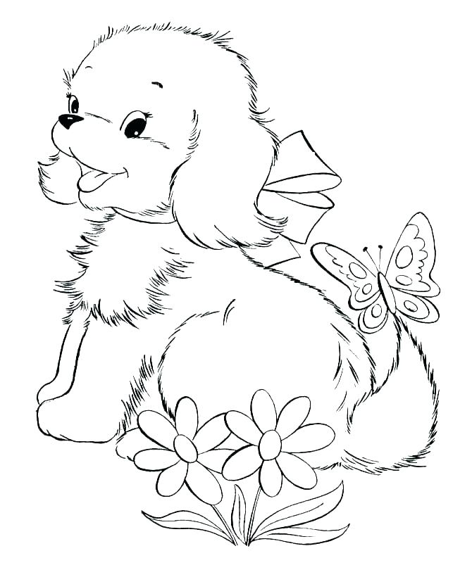 Golden Retriever Puppy Coloring Pages Printable Puppy Coloring 670x820 Golden Retriever Puppy Coloring Pages Printable Puppy Coloring