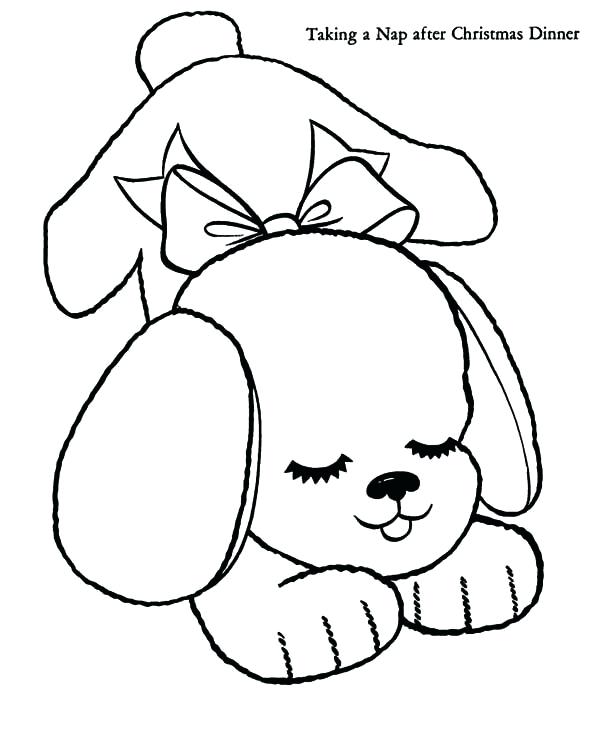 600x734 Puppy Color Pages Coloring Page Puppy Coloring Pages Free