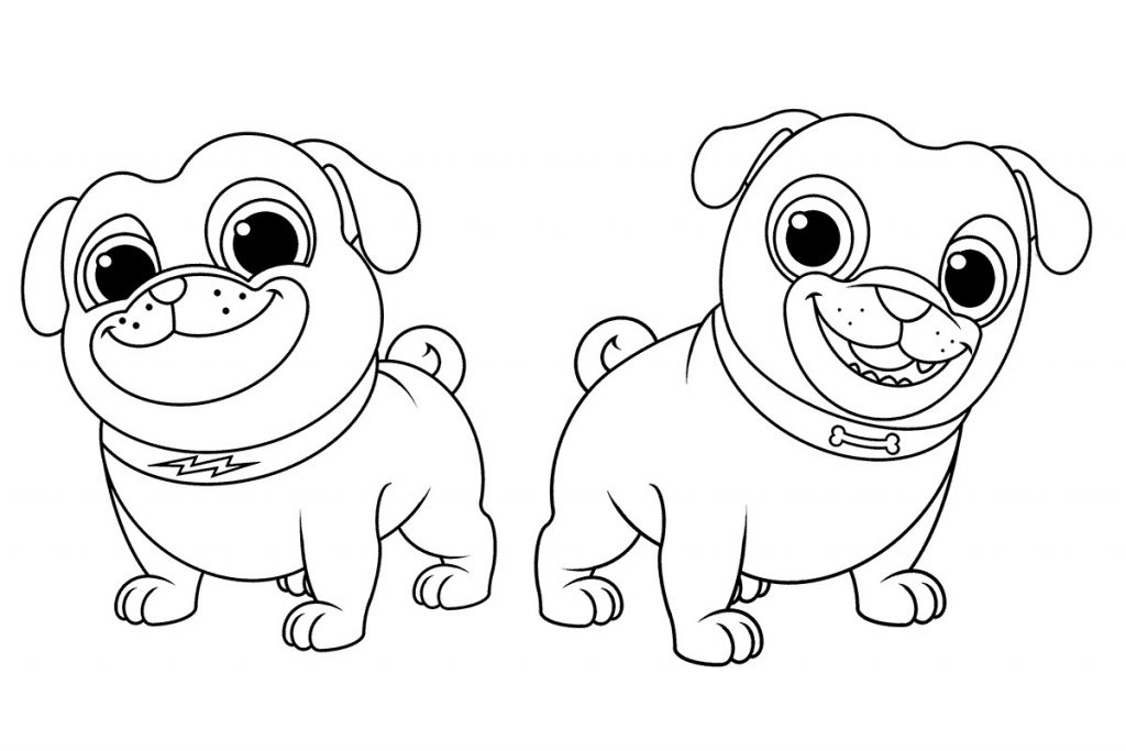1024x683 Puppy Dog Pals Coloring Pages