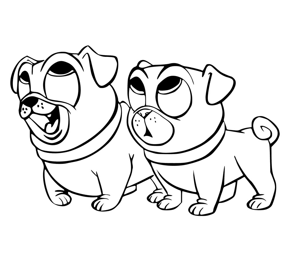 1024x892 Puppy Dog Pals Coloring Pages Cozy Ideas
