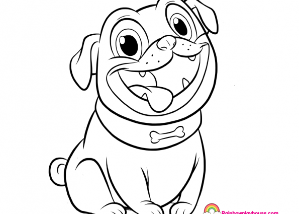 595x425 Puppy Dog Pals Coloring Pages Puppy Dog Pals Coloring Pages