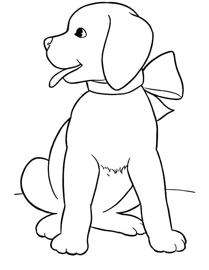 670x863 Puppy Dog Printable Coloring Pages Deepart