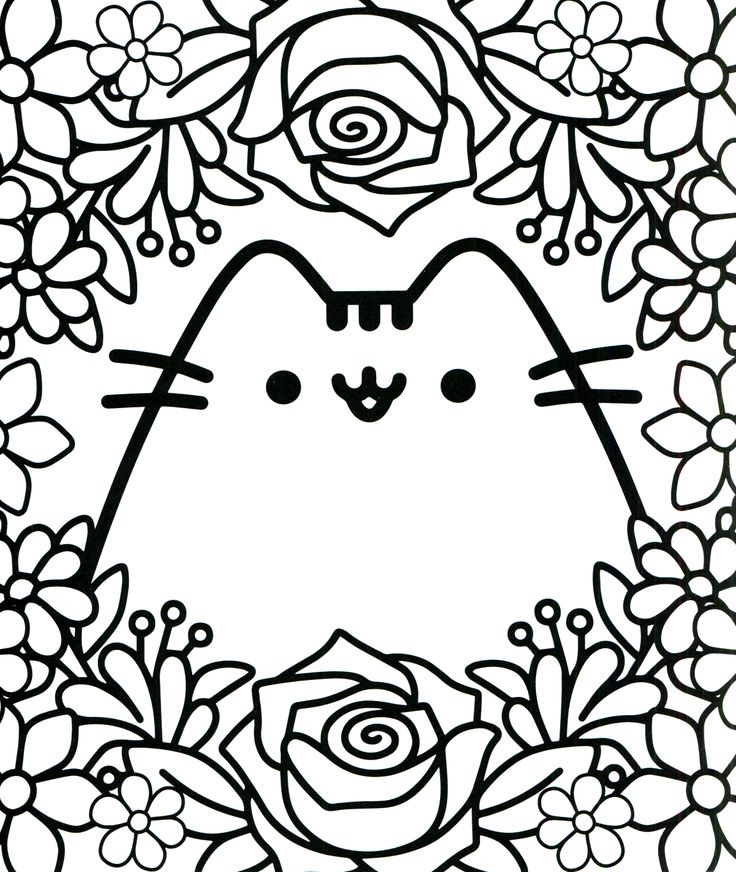 736x872 94 Best Pusheen Coloring Book Images On Coloring Books