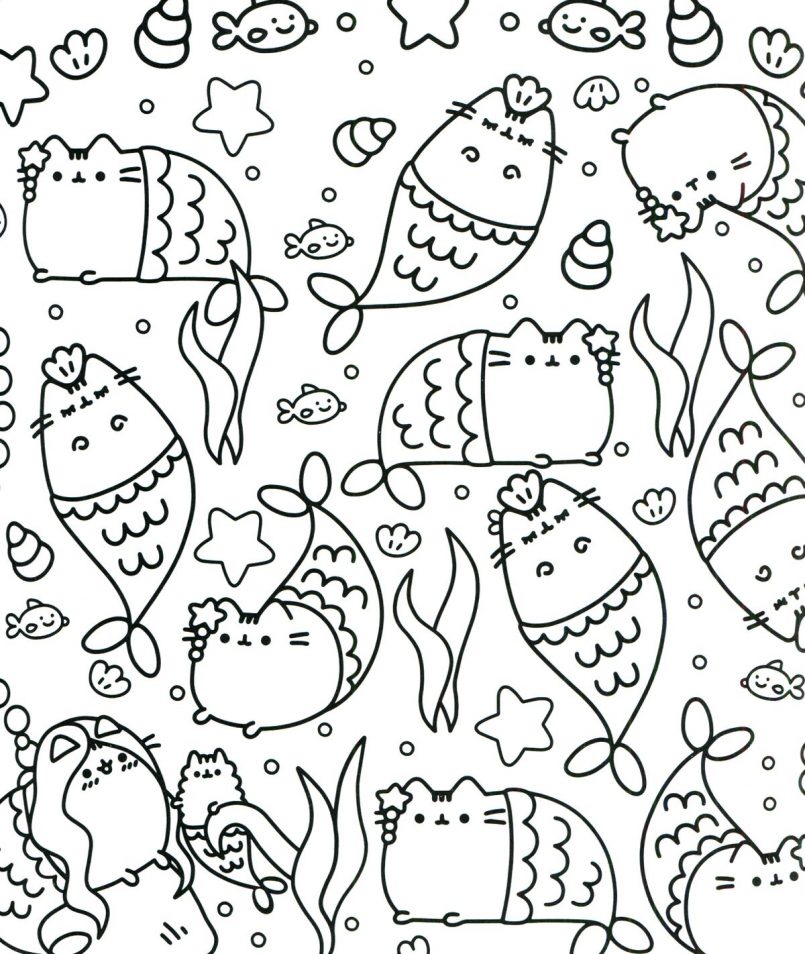 Coloring Pusheen Coloring Pages To Print In Conjunction 805x954 Coloring Pusheen Coloring Pages To Print In Conjunction
