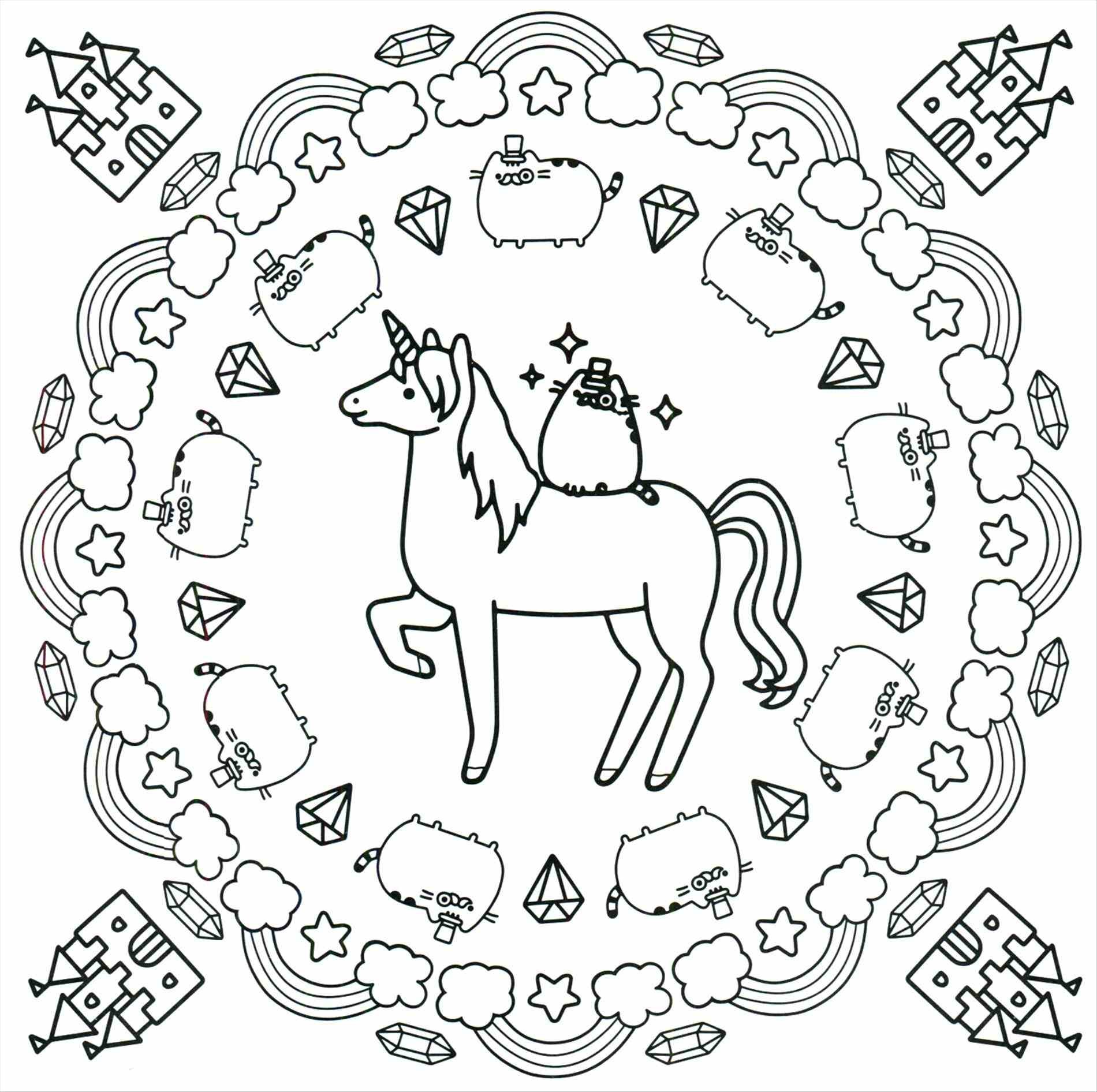 1900x1892 Coloring Pages Pusheen Copy Pusheen Coloring Book Pusheen Pusheen