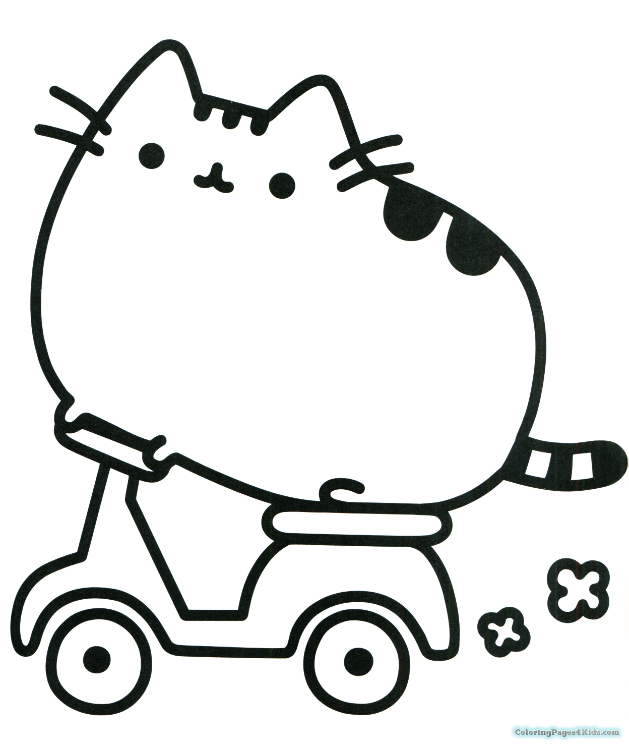1248x1481 Cool Pusheen Coloring Pages Easy Clipart Library Free Coloring
