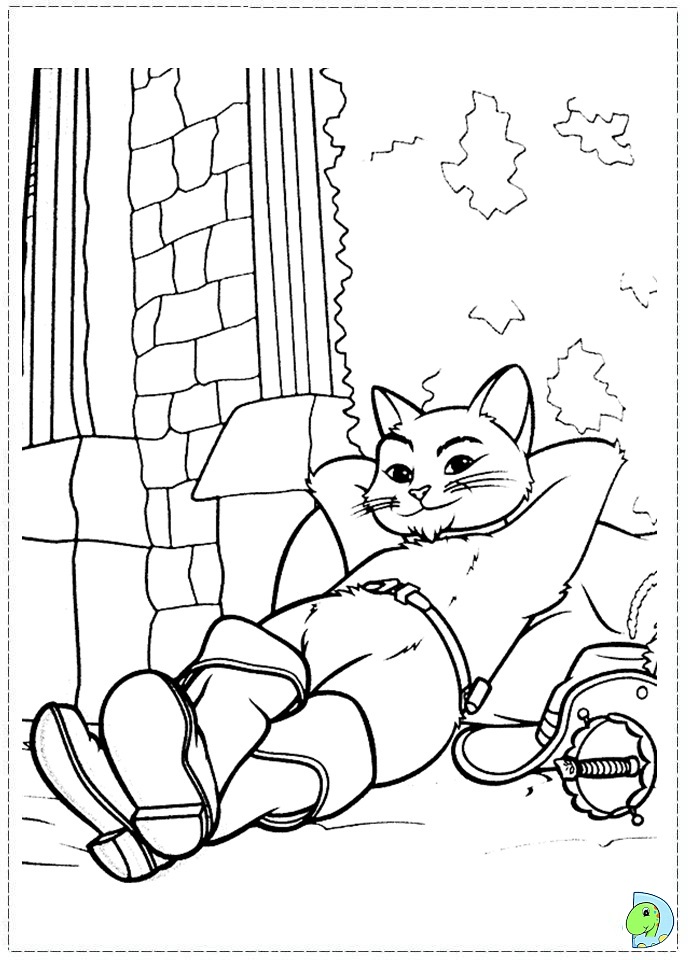 Puss In Boots Coloring Page 691x960 Puss In Boots Coloring Page