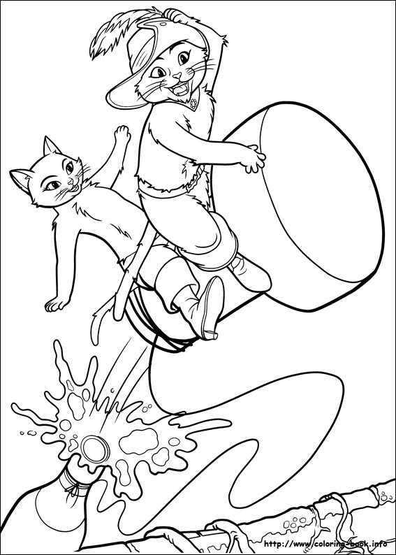 Puss In Boots Coloring Pages On Coloring 567x794 Puss In Boots Coloring Pages On Coloring