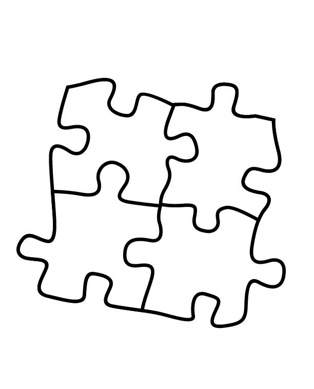 Puzzle Pieces Coloring Pages Crafts Puzzle Pieces 612x758 Puzzle Pieces Coloring Pages Crafts Puzzle Pieces