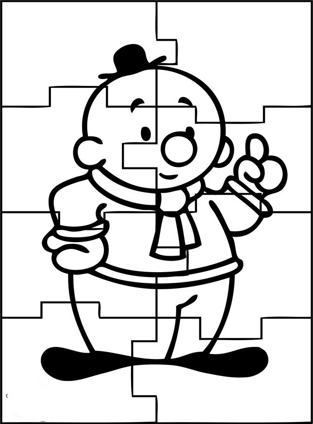 Puzzle The Bumba Coloring Pages Cyrk School 645x874 Puzzle The Bumba Coloring Pages Cyrk School