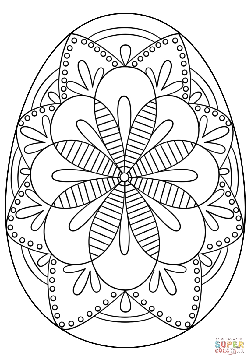 824x1186 Pysanky Coloring Pages Collection Coloring For Kids 2018