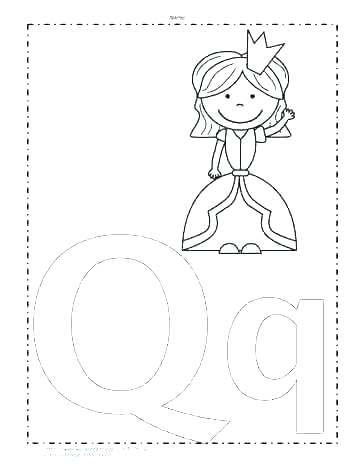 363x470 Letter Y Coloring Pages Letter Q Coloring Page Coloring Sheets