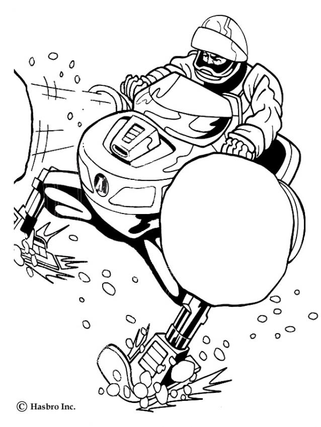 638x850 Action Man Coloring Pages
