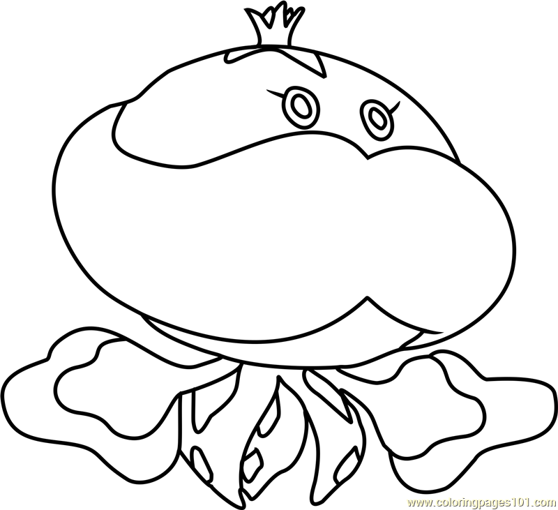 Jellicent Pokemon Coloring Page 800x731 Jellicent Pokemon Coloring Page