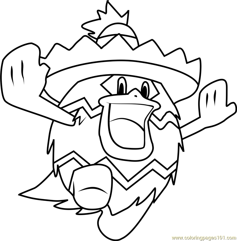Ludicolo Pokemon Coloring Page 786x800 Ludicolo Pokemon Coloring Page