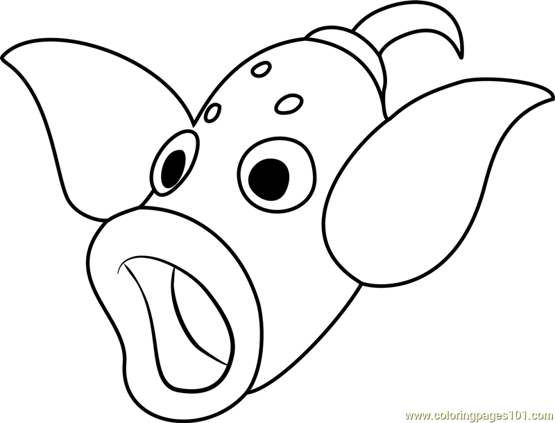 Weepinbell Pokemon Coloring Page 800x610 Weepinbell Pokemon Coloring Page