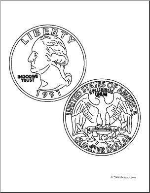 Quarter Coloring Page Images Daycare Forms Daycare 304x392 Quarter Coloring Page Images Daycare Forms Daycare