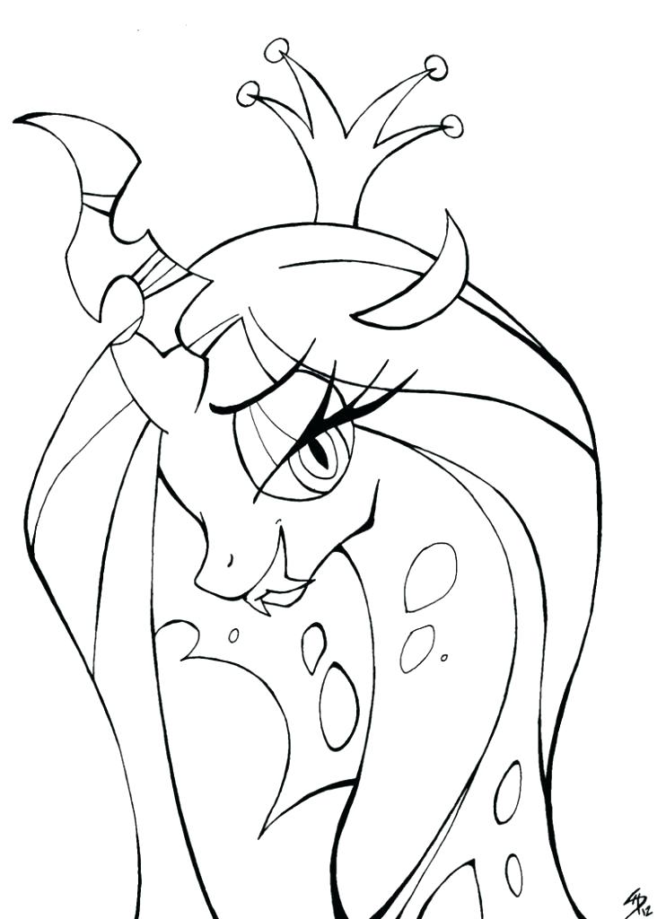 Queen Chrysalis Coloring Pages Click The Chrysalis Coloring Pages 742x1024 Queen Chrysalis Coloring Pages Click The Chrysalis Coloring Pages