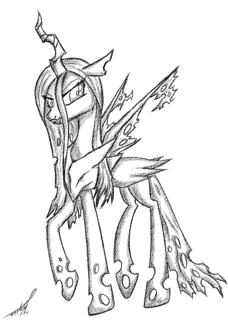 Coloring Pages Chrysalis By Kojiro Dcrbpng My Little Pony Queen 727x1024 Coloring Pages Chrysalis By Kojiro Dcrbpng My Little Pony Queen