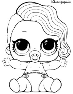 Lil Splash Queen Coloring Page Lol Surprise Doll Coloring Pages 235x300 Lil Splash Queen Coloring Page Lol Surprise Doll Coloring Pages