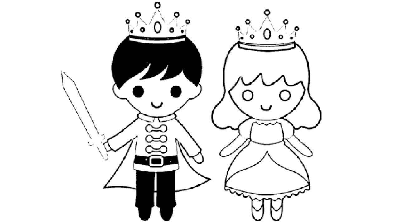 Little Boy King And Little Girl Queen Coloring Pages L Kids 1280x720 Little Boy King And Little Girl Queen Coloring Pages L Kids